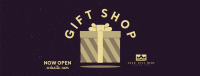 Retro Gift Shop Facebook Cover Design