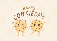 Adorable Cookies Postcard