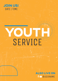 Youth Service Poster