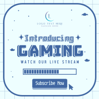 Introducing Gaming Stream Instagram Post