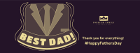 Best Dad Facebook Cover Image Preview