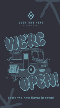 Now Open Food Truck YouTube Short