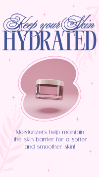 Skincare Hydration Benefits Instagram Reel Design