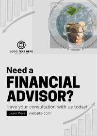 Professional Financial Advisor Poster