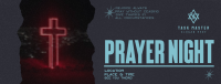 Modern Prayer Night Facebook Cover Image Preview