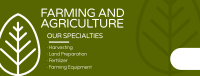 Farming and Agriculture Facebook Cover Design