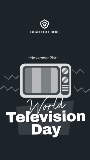 World Television Day TikTok Video Image Preview