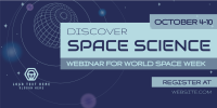 Space Week Webinar Twitter Post