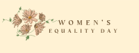 Gender Equality Facebook Cover example 2