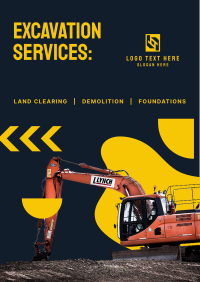 Excavation Services List Poster Image Preview