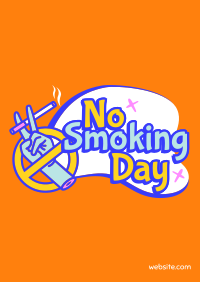 Quit Smoking Today Poster