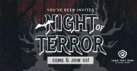 Halloween Night Party Facebook Ad