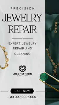 Minimalist Jewelry Repair Instagram Reel Image Preview