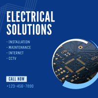 Professional Electrician Services Instagram Post Image Preview