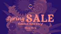 Spring Sale bouquet Facebook Event Cover