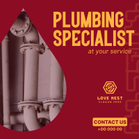 Plumbing Specialist Instagram Post