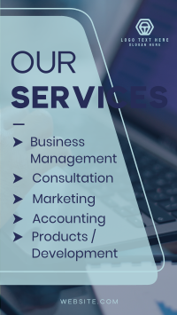 Corporate Our Services Facebook Story