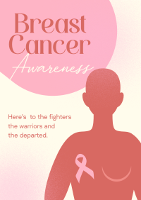 Breast Cancer Warriors Poster