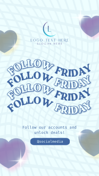 Quirky Follow Friday YouTube Short Design