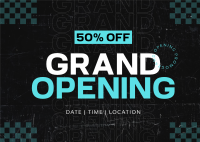 Urban Grand Opening Postcard