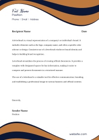 Simple Letterhead example 1