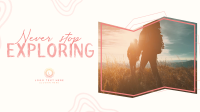 Never Stop Exploring Facebook Event Cover