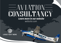 Aviation Pilot Consultancy Postcard