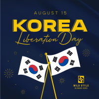 Korea Liberation Day Instagram Post Image Preview