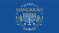 Happy Hanukkah Facebook Event Cover