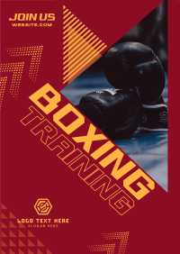 Join our Boxing Gym Flyer