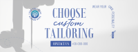 Choose Custom Tailoring Facebook Cover
