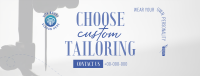 Choose Custom Tailoring Facebook Cover Image Preview