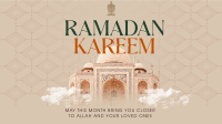 Holy Ramadan Greeting Animation