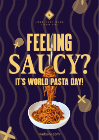 World Pasta Day Poster Design