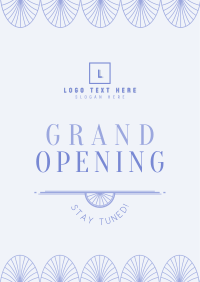 Elegant Grand Opening Flyer