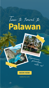 Palawan Paradise Travel Instagram Story