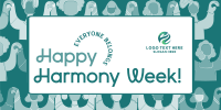 Harmony People Week Twitter Post