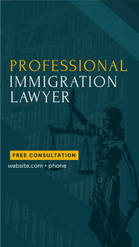 Immigration Lawyer Instagram Reel Image Preview