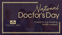 Celebrate National Doctors Day Animation