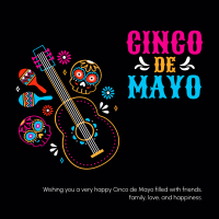 Bright and Colorful Cinco De Mayo Linkedin Post