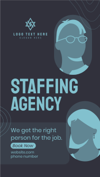 Staffing Agency Booking Facebook Story