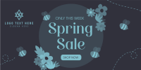 Spring Bee Sale Twitter Post