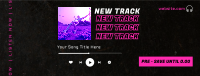 Listen To Our New Track Facebook Cover Design