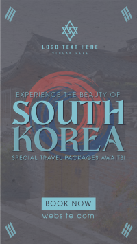 Korea Travel Package Facebook Story