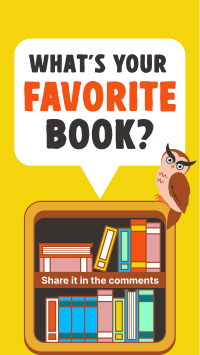 Q&A Favorite Book Instagram Reel