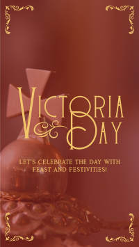 Victoria Day Celebration Elegant Facebook Story