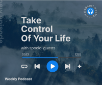 Take Control Of Your Life Podcast Facebook Post