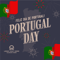 Festive Portugal Day Instagram Post