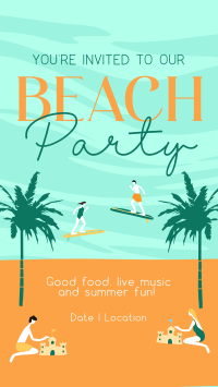 It's a Beachy Party Video