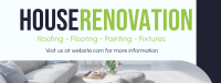 Renovation Construction Services Facebook Cover